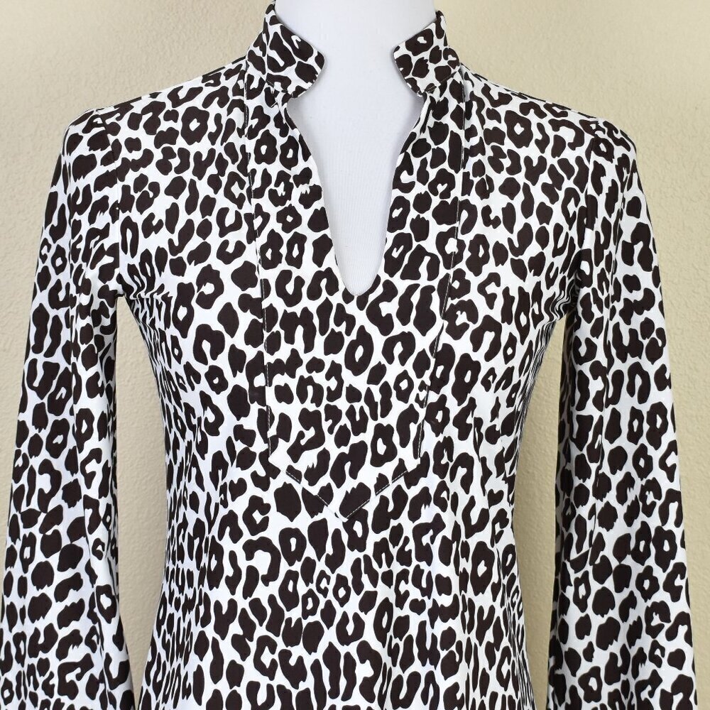 Jude Connally Kate Leopard Print Dress - XS - Picture 3 of 10